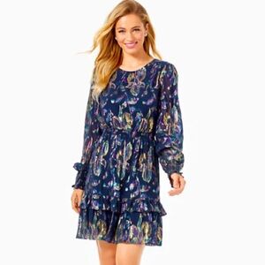 🦄Lilly Pulitzer Dotti Silk Dress